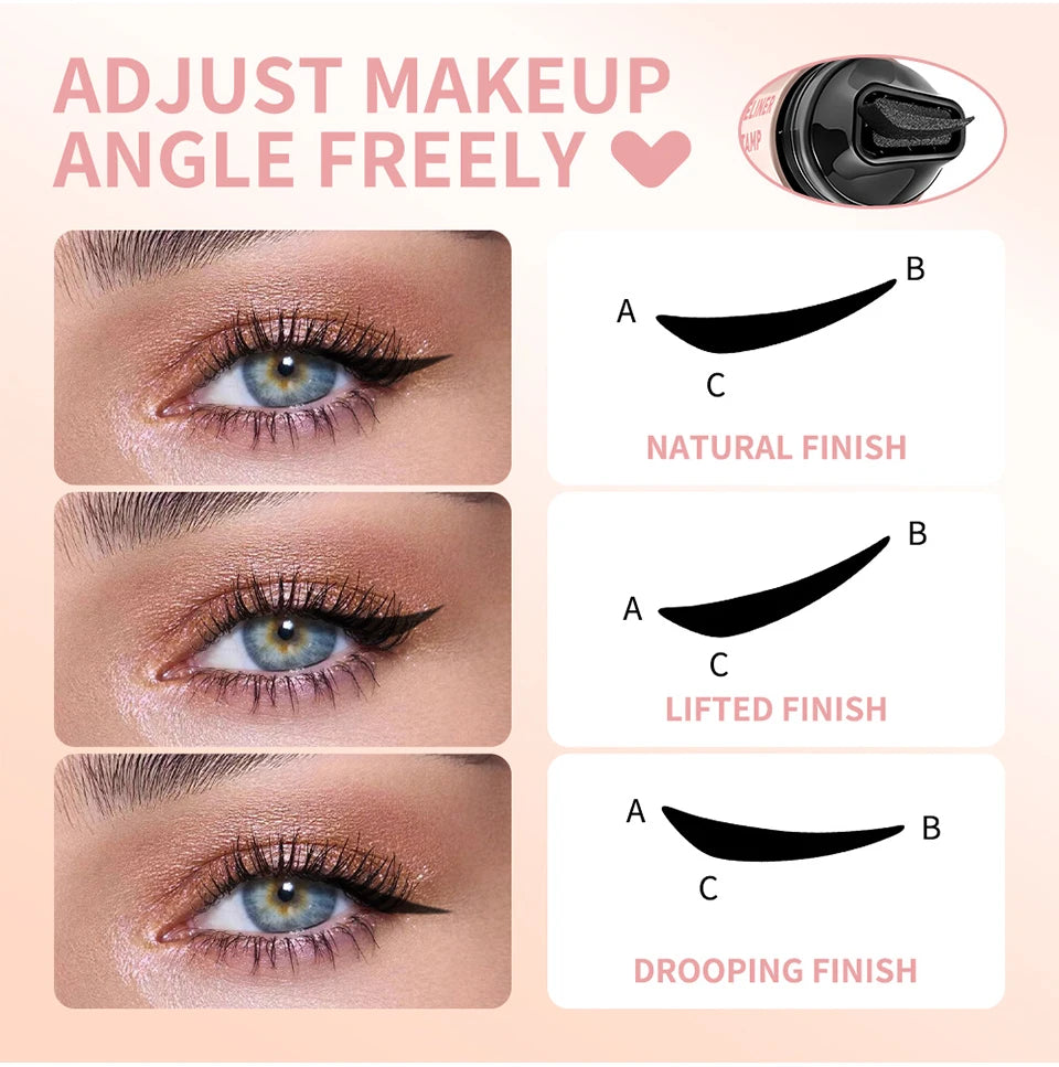 Waterproof Winged Eyeliner Stamp for Beginners