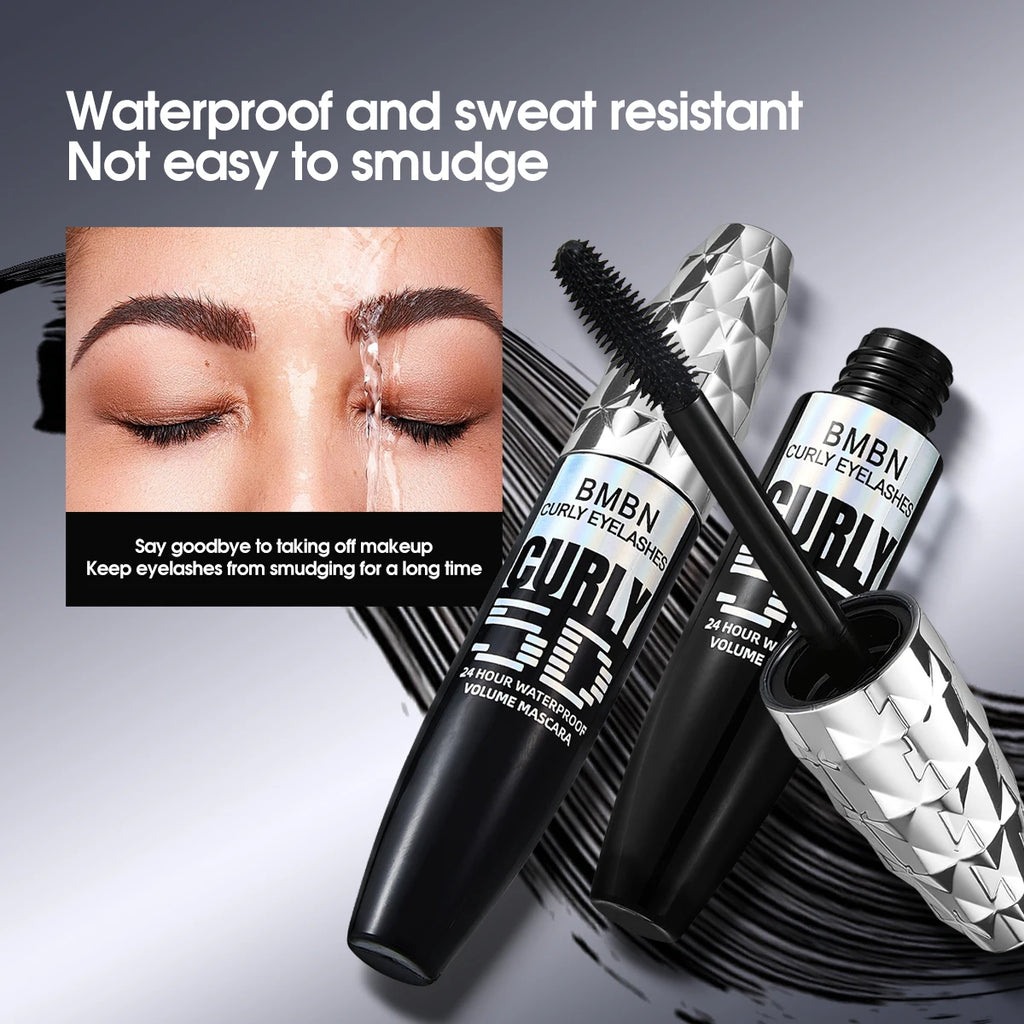 Waterproof 5D Volume Curling Mascara for Natural Lashes
