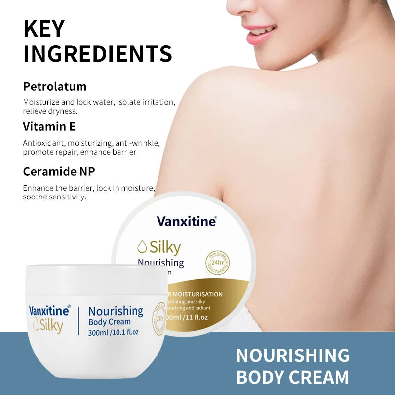 Deep Moisturizing Body Cream for Dry Skin