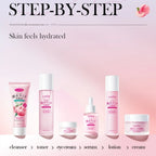 Hydrating Peach Extract 6-Piece Facial Skincare Set