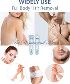 Painless Electric Hair Removal Shaver for Women