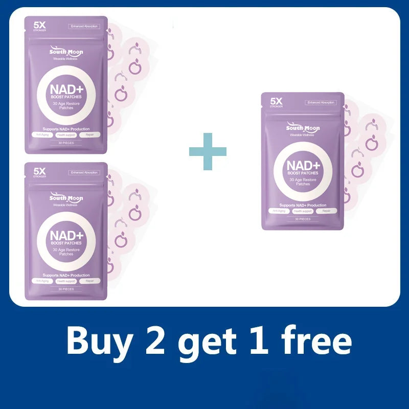 NAD+ Daily Wellness Support Patches - 8