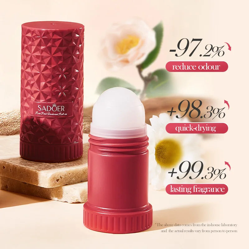 Refreshing Underarm Deodorant Roll-On for Long-Lasting Freshness