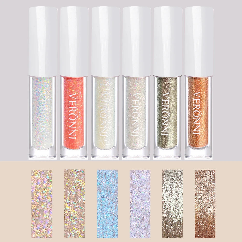 Waterproof Shimmer Liquid Glitter Eyeshadow