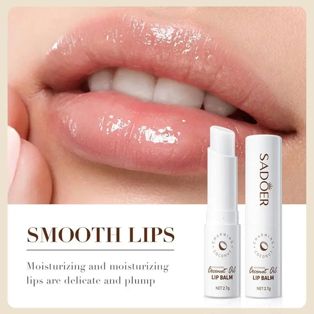 Coconut Moisturizing Lip Balm for Daily Dry Lip Relief