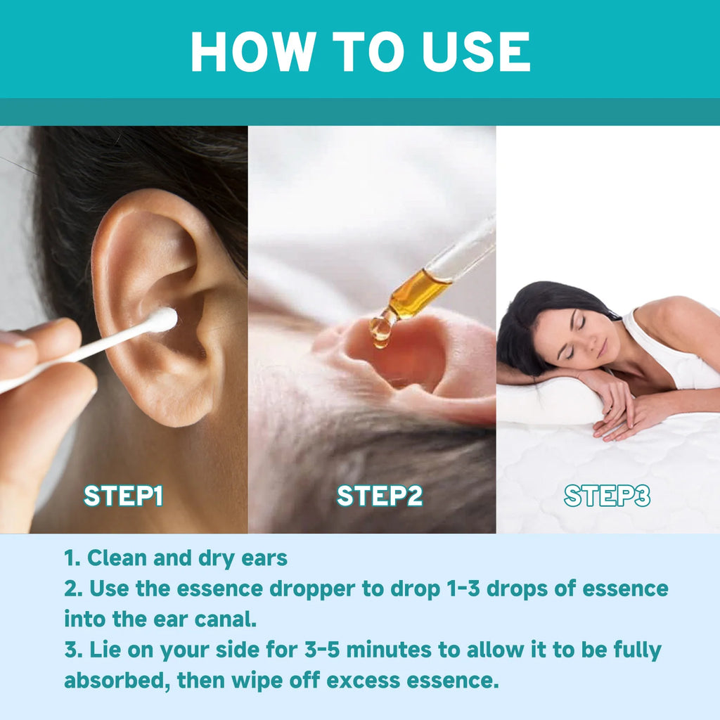 Earwax Removal Drops for Tinnitus and Blocked Ear Relief