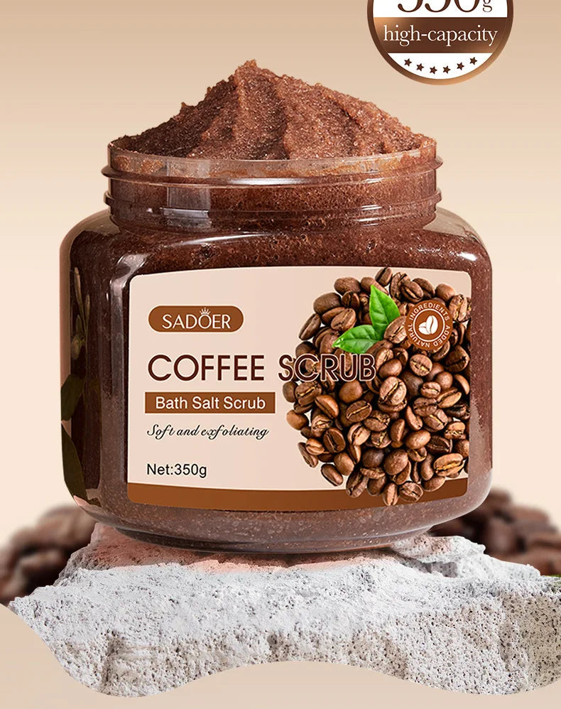 Exfoliating Body Bath Salt Scrub for Smooth Radiant Skin