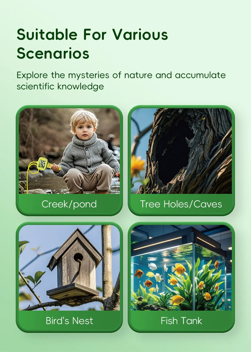 Educational HD Nature Exploration Camera for Kids