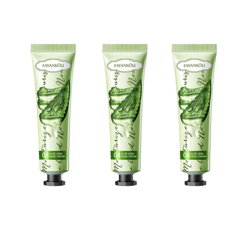 Hydrating Aloe Vera Hand Cream for Dry Skin