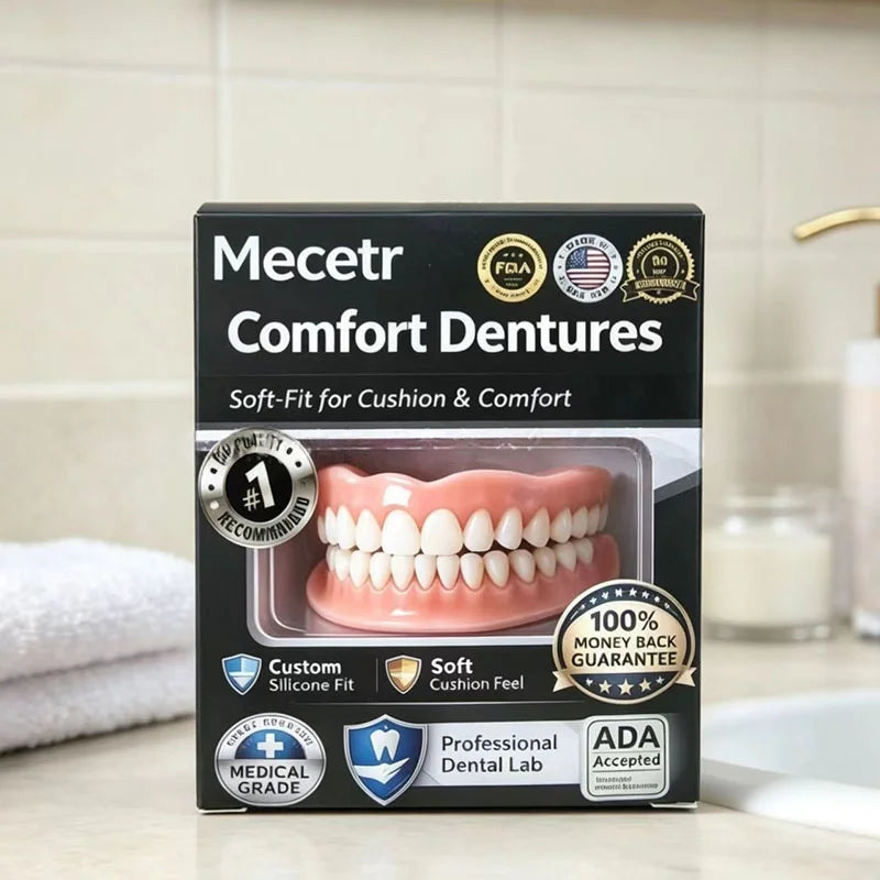Comfortable Soft-Fit Denture Adhesive for Missing Teeth Restoration