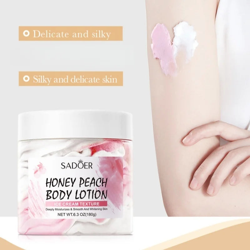Hydrating Peach Body Lotion for Silky Smooth Skin