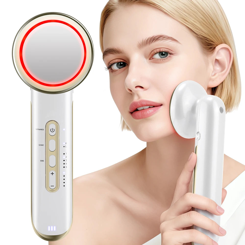 Ultrasonic EMS Body Slimming and Facial Lifting Massager - 7