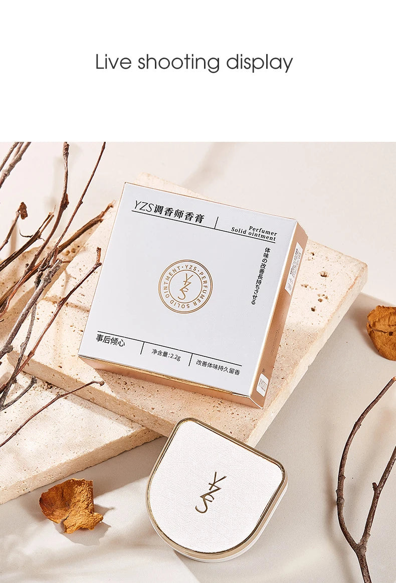 Long-Lasting Portable Solid Perfume Balm