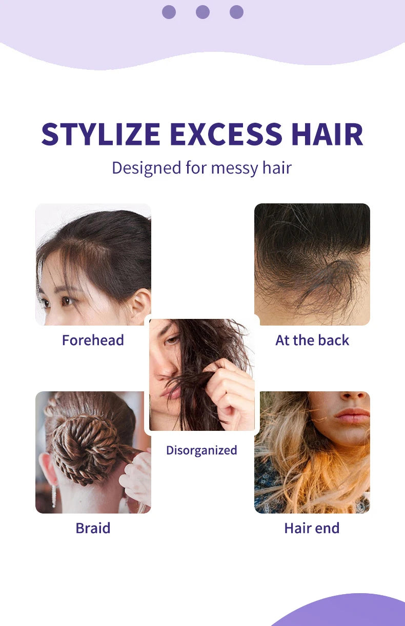 Anti-Frizz Hair Finishing Stick for Sleek Flyaway Control