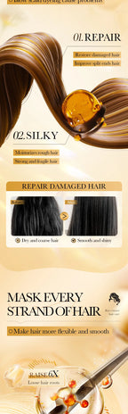 Deep Repair Rice Extract Hair Mask for Damaged Hair
