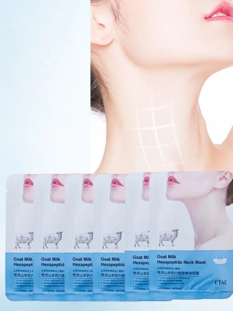 Firming and Hydrating Collagen Neck Mask for Smooth Skin