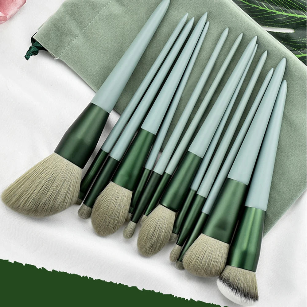 13-Piece Professional Makeup Brush Set for Flawless Application