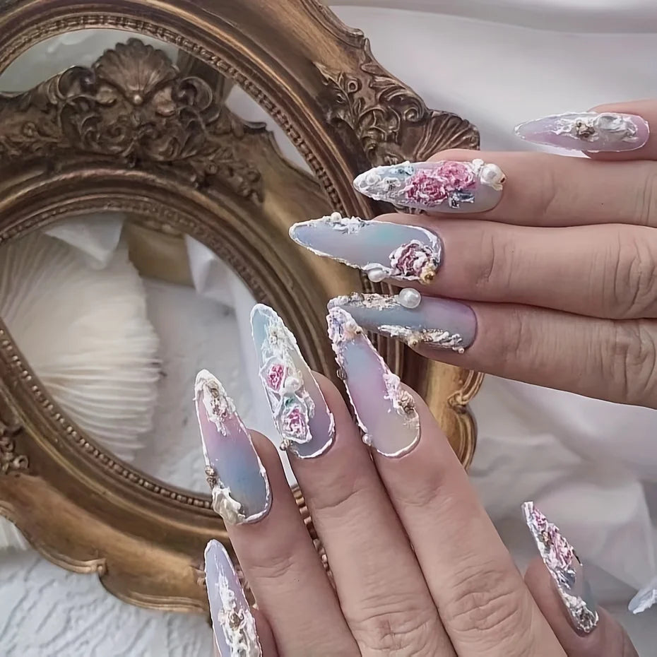 3D Plaster Effect Sand Texture Nail Art Gel - 3