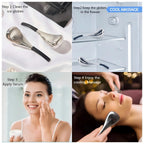 Stainless Steel Facial Cooling Globes for Puffiness and Pores