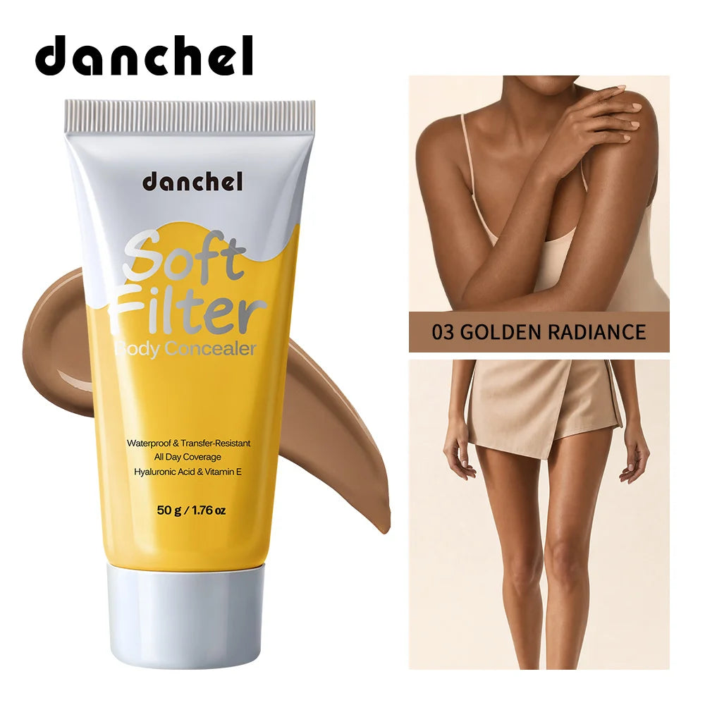 Waterproof Full-Coverage Body Concealer for Scars and Tattoos