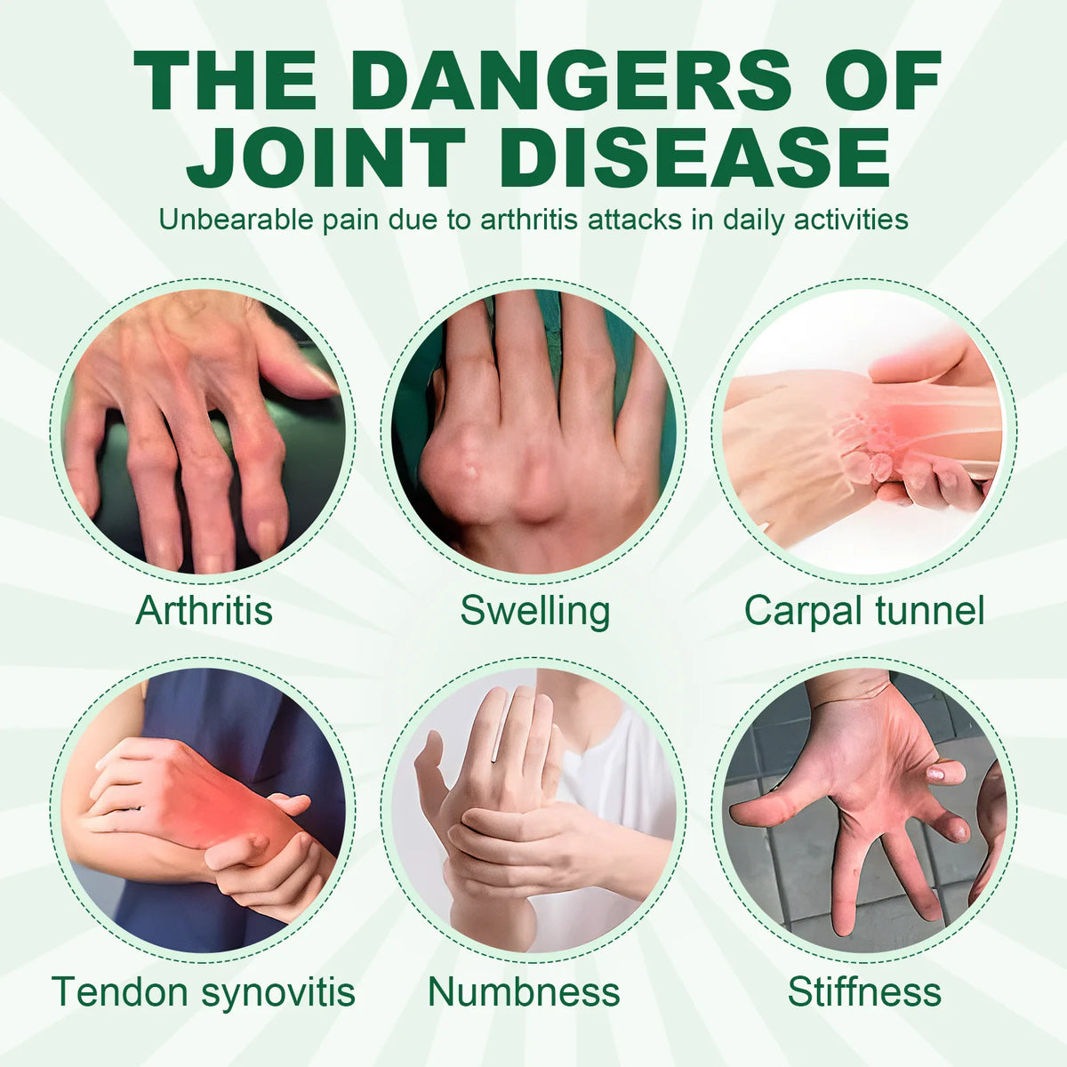 Magnetic Compression Gloves for Arthritis and Joint Pain Relief