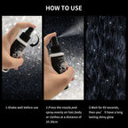 Shimmering High-Gloss Glitter Spray for Body, Hair, and Clothes