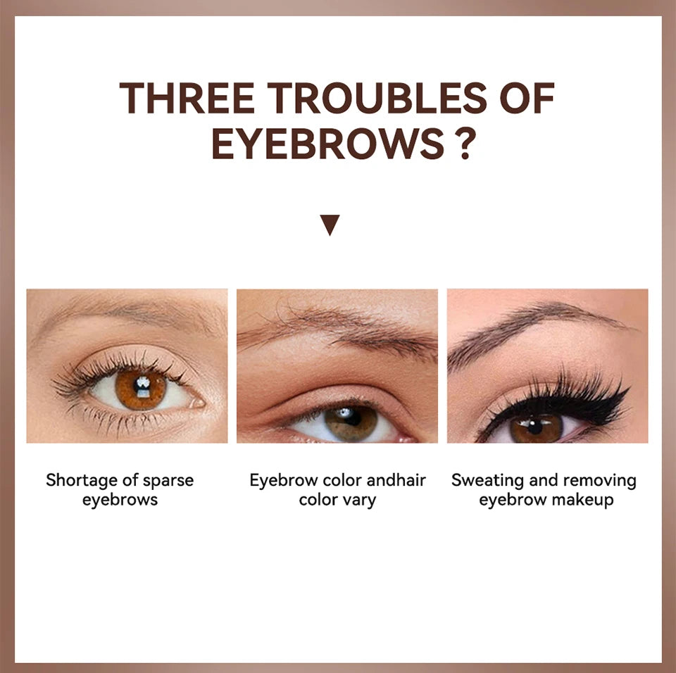 Waterproof Long-Lasting Eyebrow Tint Gel - 8