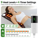 Natural Jade Stone Heating Pad for Back and Body Pain Relief