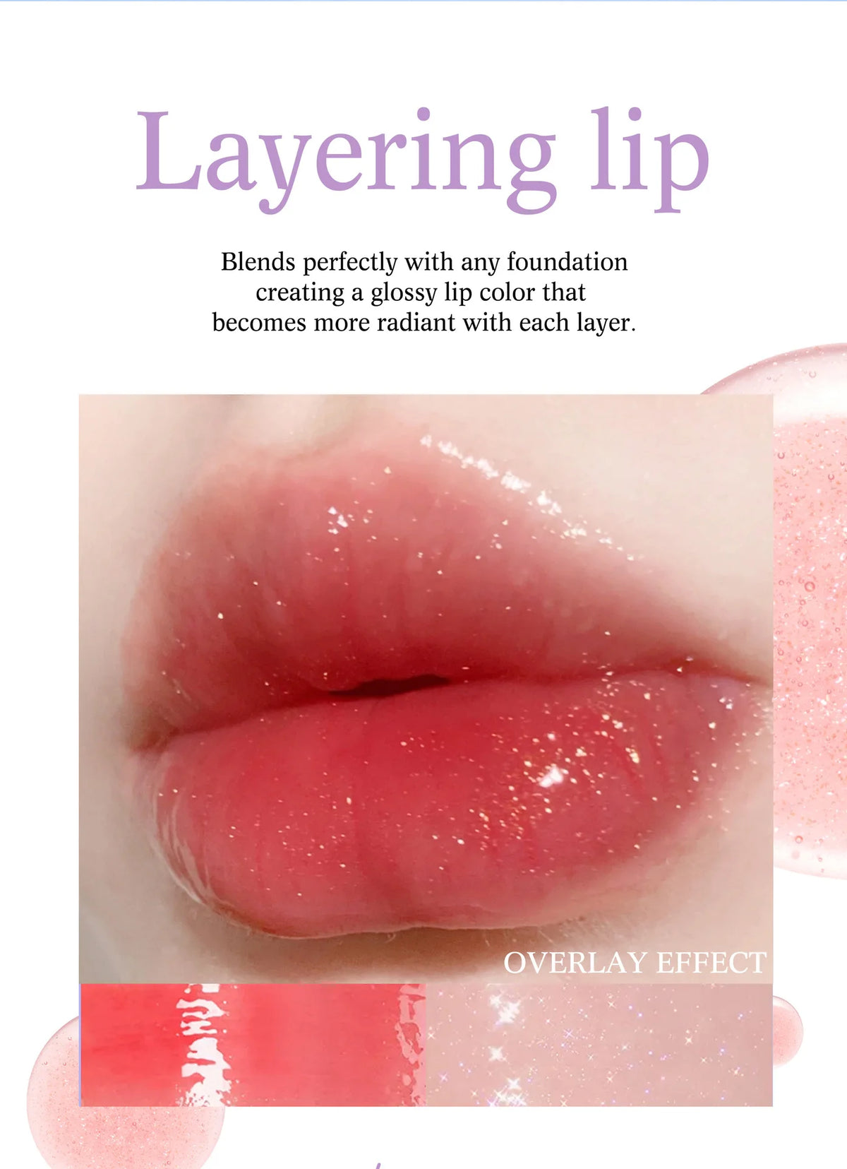 High-Shine Moisturizing Glitter Lip Gloss
