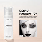 Pure White Liquid Foundation for Cosplay and Stage Makeup