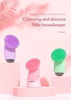 Electric Sonic Facial Cleansing Brush for Radiant Skin