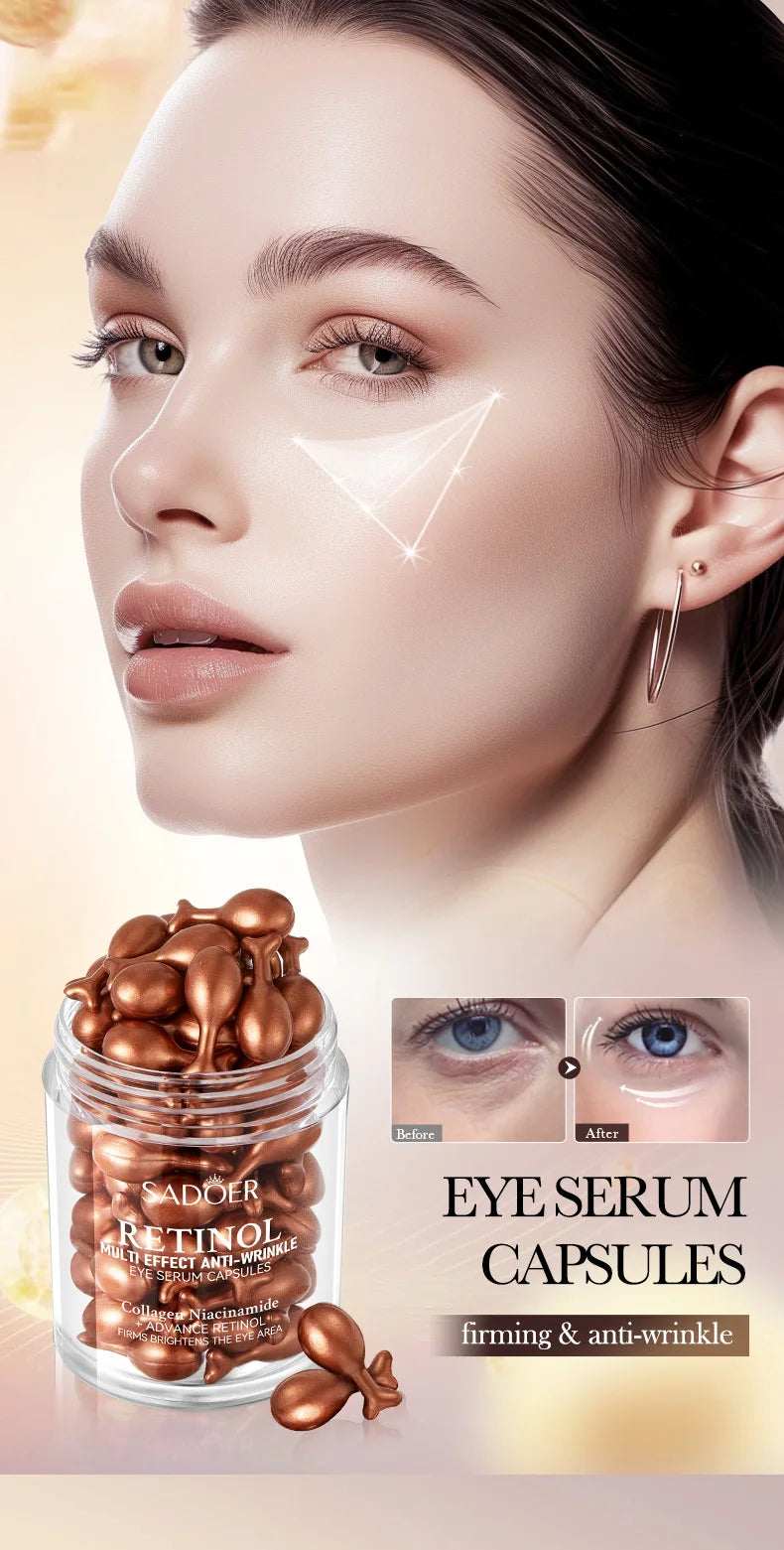 Anti-Wrinkle Retinol Eye Serum Capsules