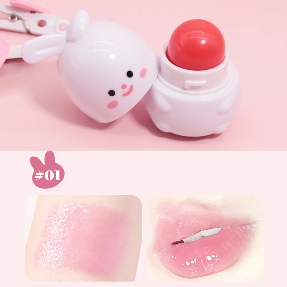 Cute Rabbit Moisturizing Lip Balm for Soft Lips