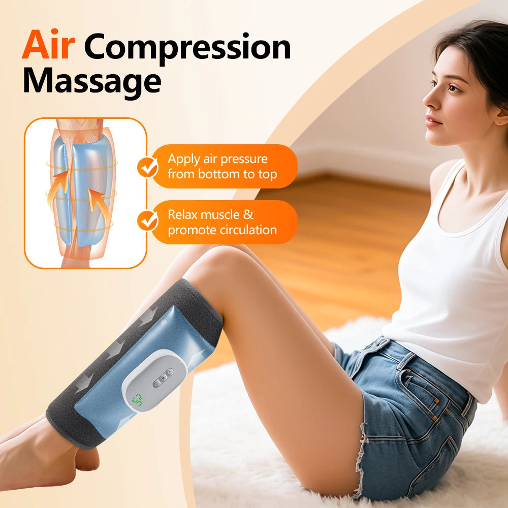 Wireless Air Compression Leg and Calf Massager