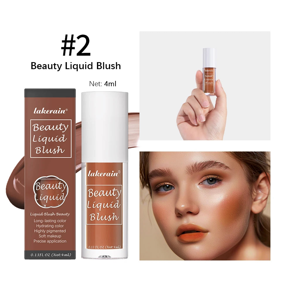 Long-Lasting Waterproof Liquid Blush