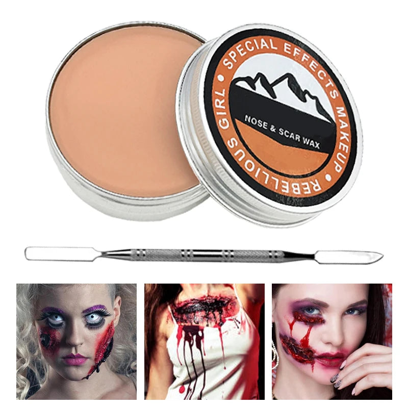 Special Effects Makeup Scar Wax for Halloween and Cosplay