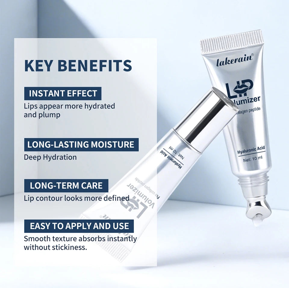 Hydrating Lip Plumper Serum for Fuller Smoother Lips