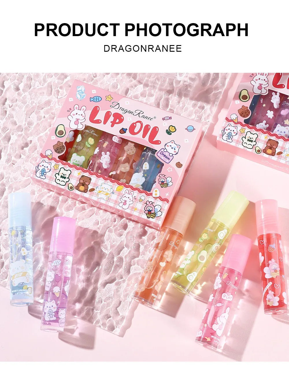 Fruit Roll-On Hydrating Lip Gloss Set