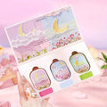Portable Floral Solid Perfume Balm Set for Women