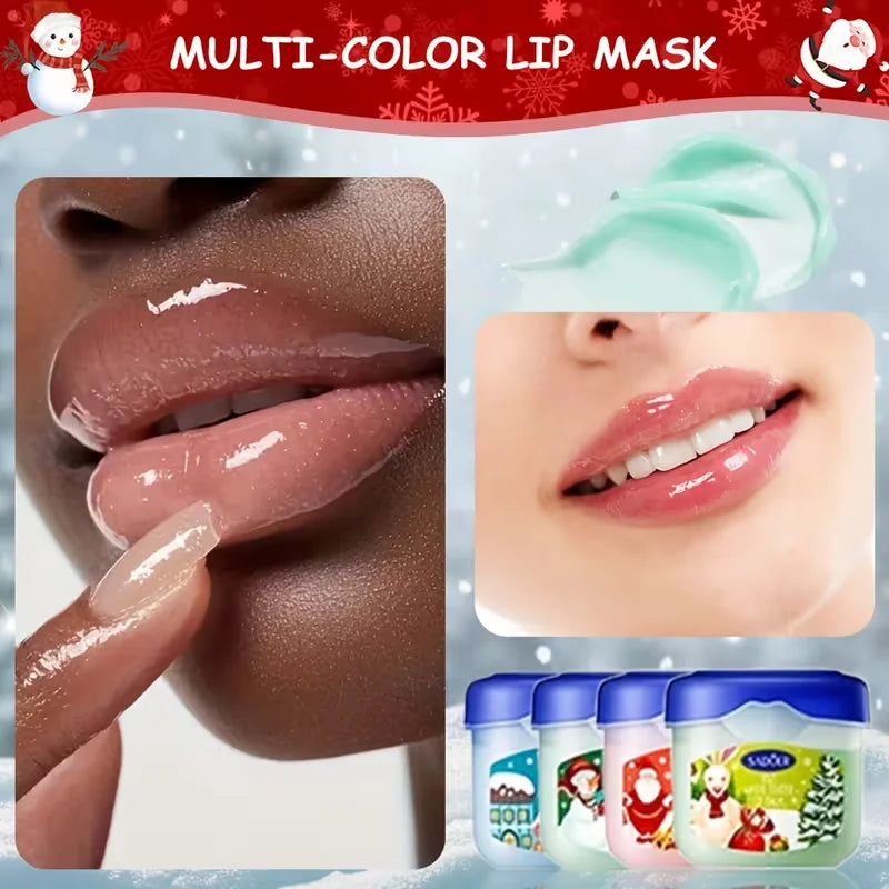 Christmas Moisturizing Hand Cream and Lip Balm Gift Set