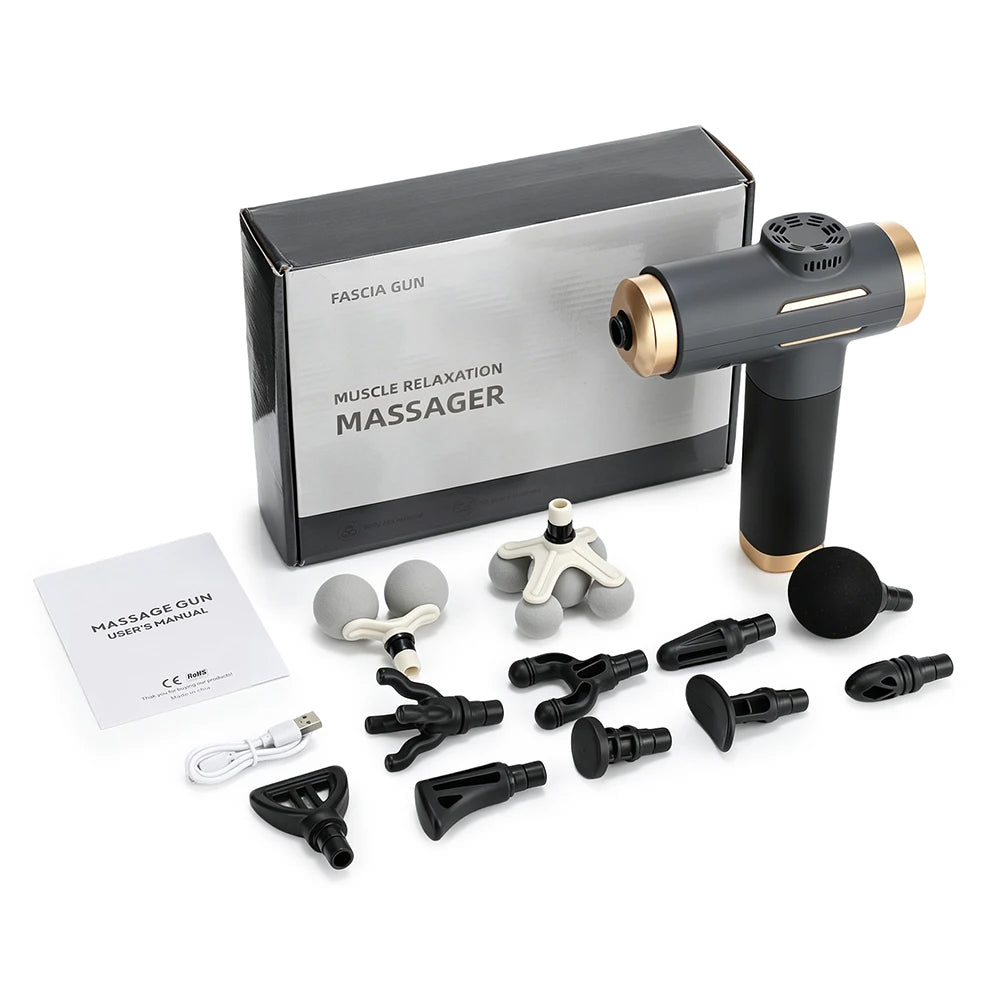Portable Deep Tissue Percussion Muscle Massage Gun