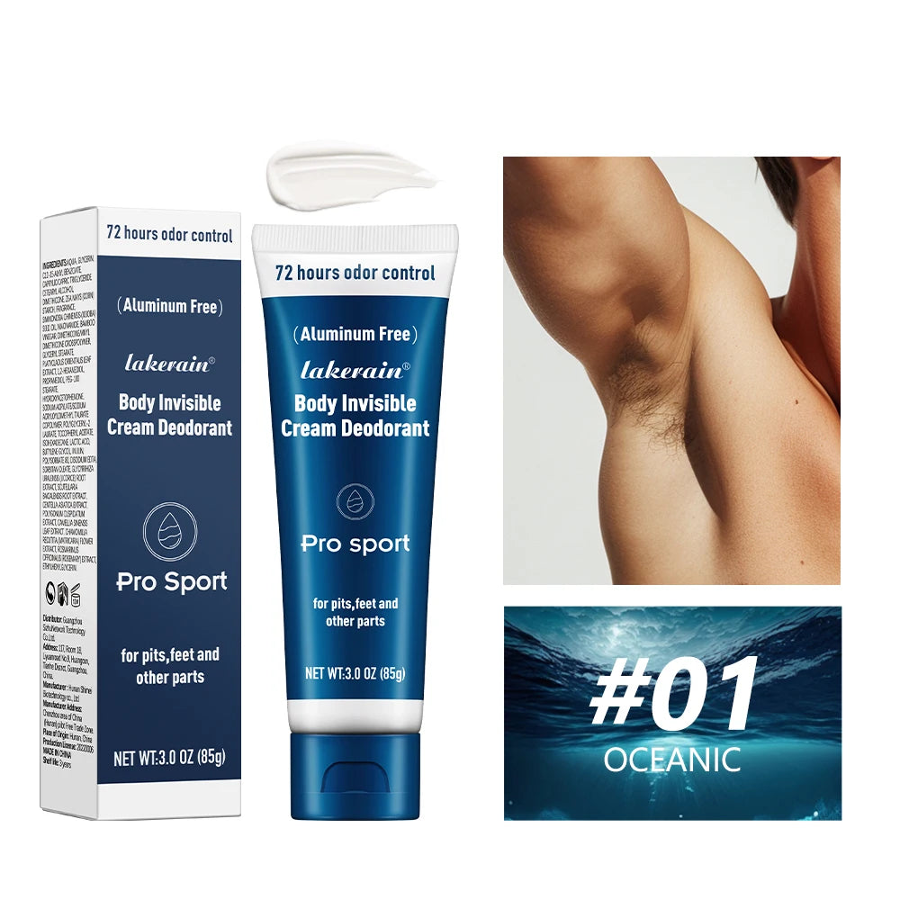 All-Day Invisible Body Deodorant Cream