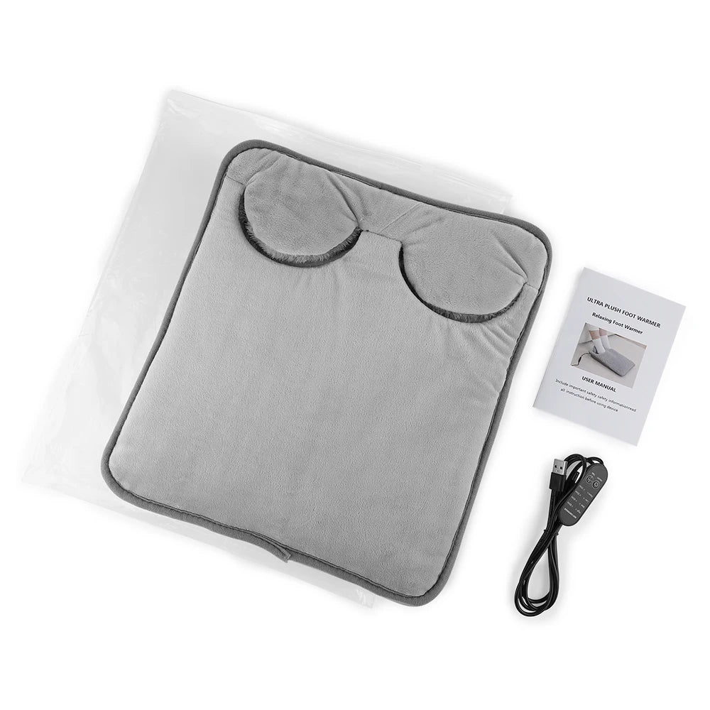 Electric Heated Foot Warmer with 4 Temperature Settings
