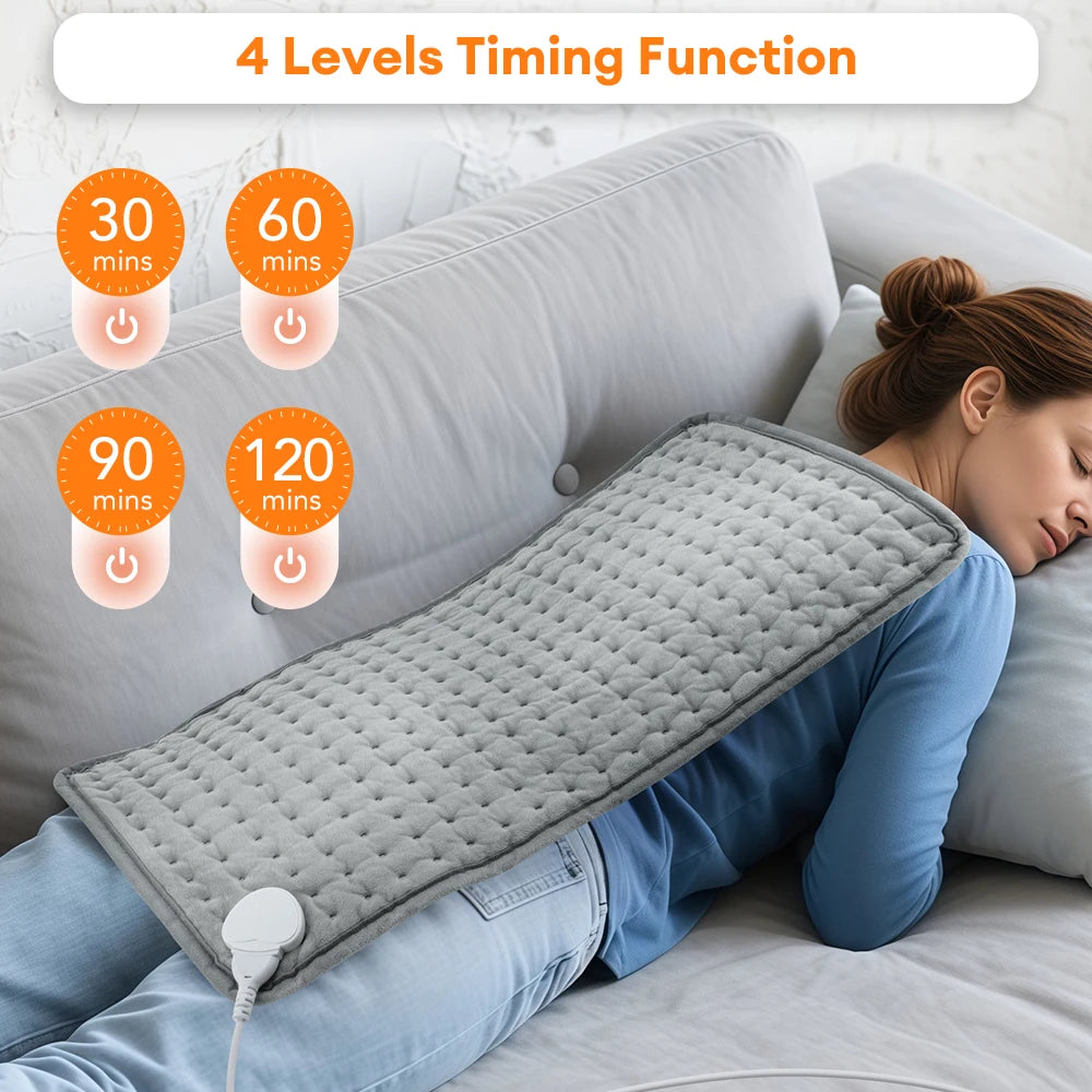 Electric Heating Pad for Pain Relief and Muscle Relaxation - 2