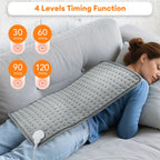 Electric Heating Pad for Back Pain and Muscle Relief