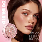 Shimmering Spherical Blush Powder Beads