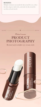 Retinol Anti-Wrinkle Eye Cream Stick for Dark Circles
