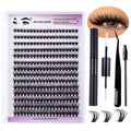 DIY Cluster Eyelash Extension Kit for Natural Wispy Look