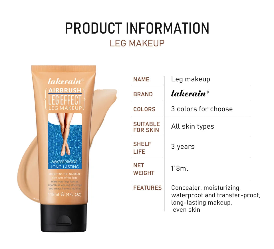 Waterproof Body Foundation for Flawless Legs and Skin - 15