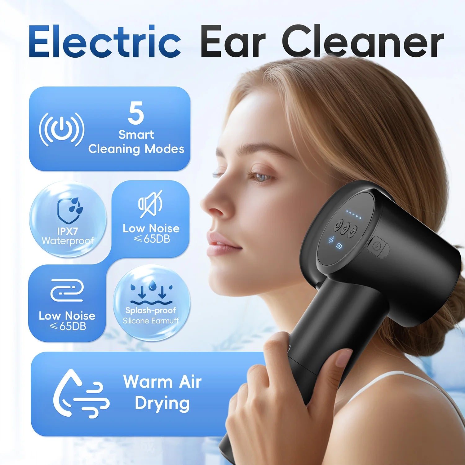 Electric Ear Wax Removal Irrigation Kit - 3